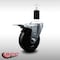 Service Caster 4'' SS Hard Rubber Swivel 1-3/8'' Expand Stem Caster Total Lock Brake SCC-SSEXTTL20S414-HRS-138 - alternate 4
